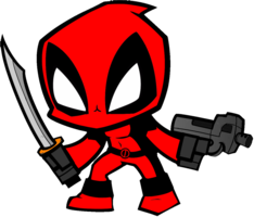 heroes & deadpool free transparent png image.