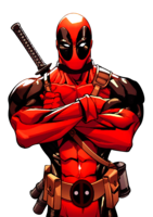 heroes & Deadpool free transparent png image.
