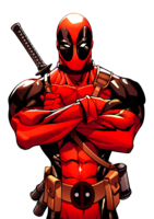 heroes & deadpool free transparent png image.