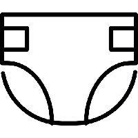 clothing & Diapers free transparent png image.