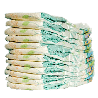 clothing & Diapers free transparent png image.