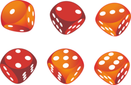 objects & Dice free transparent png image.