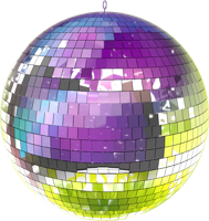 electronics & disco ball free transparent png image.