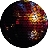 electronics & disco ball free transparent png image.