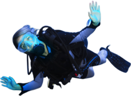 people & Diver free transparent png image.