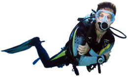 people & Diver free transparent png image.