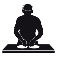 people & disc jockey free transparent png image.