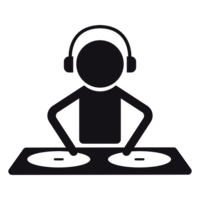 people & Disc jockey free transparent png image.