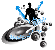 people & Disc jockey free transparent png image.