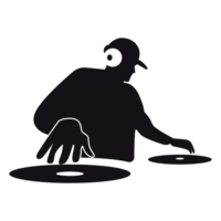 people & Disc jockey free transparent png image.