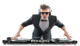 people & Disc jockey free transparent png image.