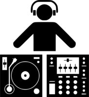 people & Disc jockey free transparent png image.