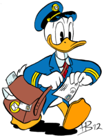 heroes&Donald Duck png image.