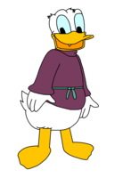 heroes & donald duck free transparent png image.