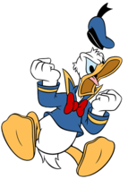 heroes & donald duck free transparent png image.