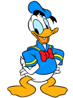 heroes & Donald Duck free transparent png image.