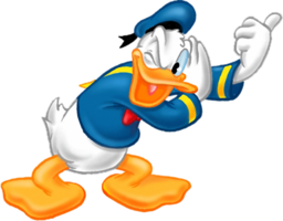 heroes & Donald Duck free transparent png image.