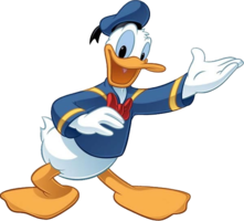 heroes & Donald Duck free transparent png image.