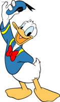 heroes & donald duck free transparent png image.