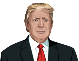 celebrities & Donald Trump free transparent png image.