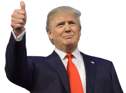 celebrities & Donald Trump free transparent png image.