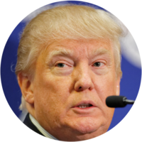 celebrities & Donald Trump free transparent png image.