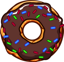 food & donut free transparent png image.