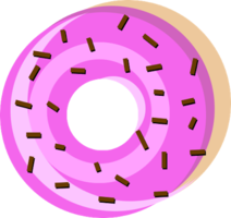 food & donut free transparent png image.
