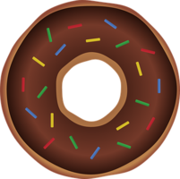 food & donut free transparent png image.