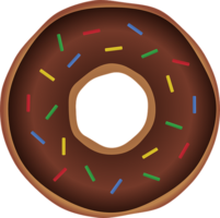 food & donut free transparent png image.