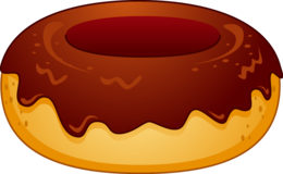 food & donut free transparent png image.