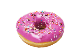 food & donut free transparent png image.