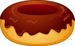 food & donut free transparent png image.