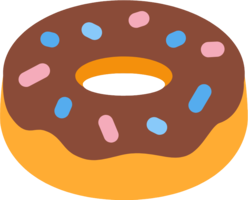 food & donut free transparent png image.