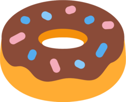 food & Donut free transparent png image.