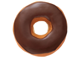 food & Donut free transparent png image.