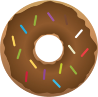 food & Donut free transparent png image.