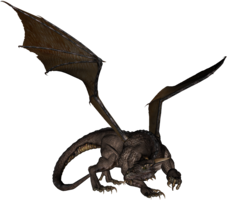 fantasy & Dragon free transparent png image.