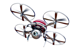 electronics & Drone Quadcopter free transparent png image.