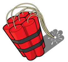 weapons & dynamite free transparent png image.