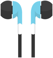 electronics & earphones free transparent png image.