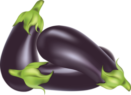 vegetables & Eggplant free transparent png image.