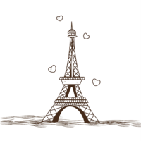 architecture & eiffel tower free transparent png image.