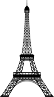 architecture & eiffel tower free transparent png image.