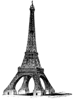 architecture & eiffel tower free transparent png image.