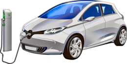 transport & Electric car free transparent png image.