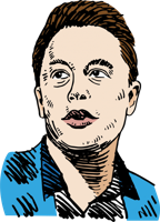 celebrities & elon musk free transparent png image.