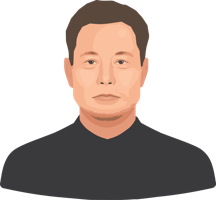 celebrities & Elon musk free transparent png image.