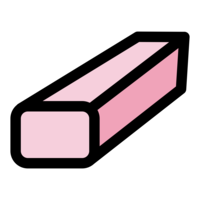 objects & Eraser free transparent png image.