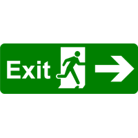 symbols & exit free transparent png image.